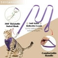 thumbnail image 7 of DMISOCHR Cat Harness and Leash Set Escape Proof Cat Vest Harness for Outdoor, 7 of 7