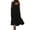 Black, variant on Frontwalk Plus Size Nightgowns for Women Sleeveless Night Gowns Dresses Sleepwear Pajama Nightdress Ladies Loungeweardress Sleeping Dresses Size S-5XL