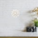 thumbnail image 3 of EeaseMX Adorno decorativo de pared con flores de cerámica para colgar en la pared, accesorio para el hogar, 3 of 8