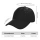 thumbnail image 2 of Balery Silver Glitter1 Gorra de béisbol de tamaño ajustable para correr, entrenar y actividades al aire libre. Gorra de papá para todas las estaciones., 2 of 6