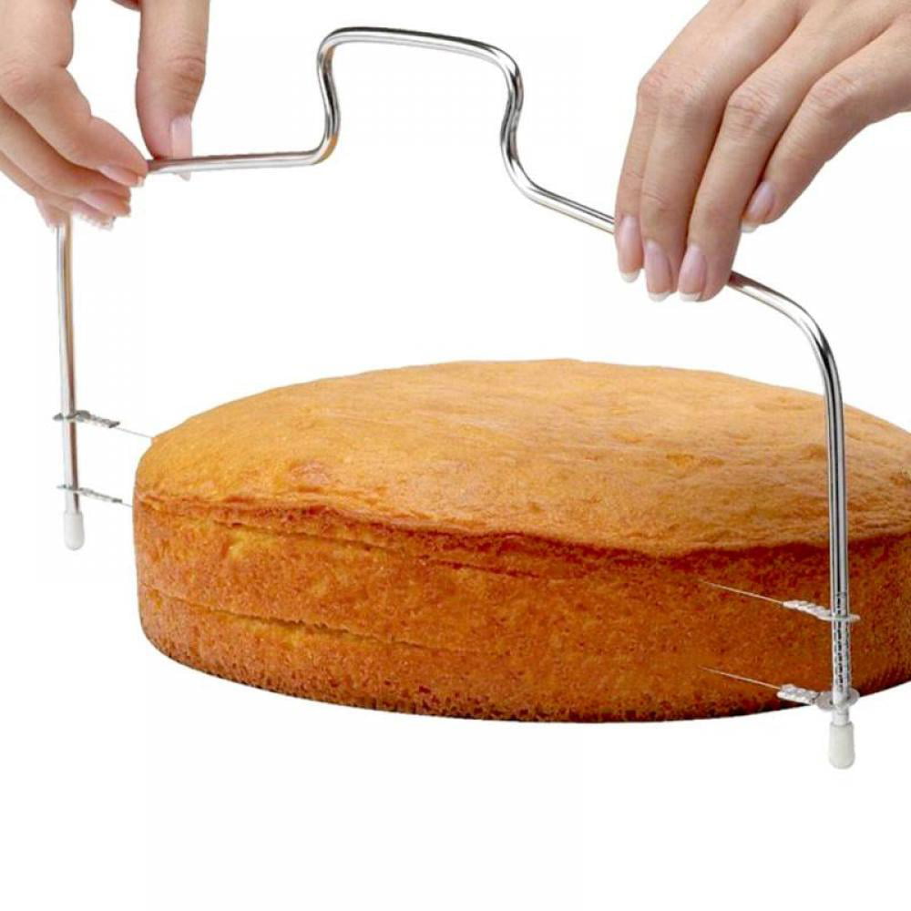 Wire Slicer Cake Cutter Bread Cutting Leveller Decorating Divider Slicer Tool 