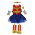 thumbnail image 2 of Disfraz de Mujer Maravilla original DC Comics niña (Talla 5-7 años), 2 of 5