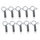 thumbnail image 1 of 10 piezas de ganchos de resorte para puerta de jaula, accesorios de fijación, suministros para mascotas, jaula de resorte elástico 2 cm x 75 cm, 1 of 9