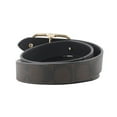 thumbnail image 2 of Coach Women's Morgan Rectangle Buckle Belt, 25 Mm, Small, 2 of 5