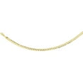 thumbnail image 2 of 10K Yellow Gold 5.7mm Cuban Curb Chain Necklace Concaved Nickel Free, 28 inch, 2 of 2