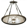 thumbnail image 5 of Meyda Tiffany 149546 Commerce 6 Light 36" Wide Semi-Flush Bowl Ceiling Fixture - Bronze, 5 of 5