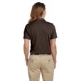 thumbnail image 3 of M265W Harriton Ladies Easy Blend Polo Espresso S, 3 of 3