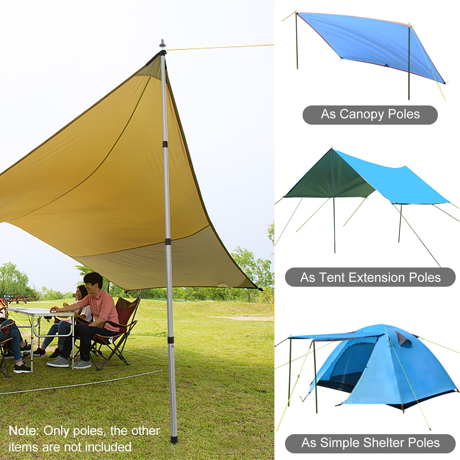 Eccomum Thicken Aluminum Alloy Tent 