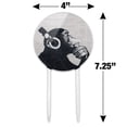 thumbnail image 2 of Acrylic Headphone Chimp Monkey Wall Cake Topper Party Decoration for Wedding Anniversary Birthday Graduation, 2 of 7