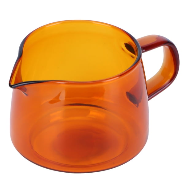 Taza de Café de Vidrio con Alto Contenido de Borosilicato, Ergonímico de 300ml, Aislamiente Térmico para Oficina en Casa