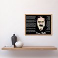 thumbnail image 2 of Everybody Is Fundamentally Ultimate Reality Alan Watts Face Illustration Typography Quote Art Print Framed Poster Wall Decor 12x16 inch, 2 of 5