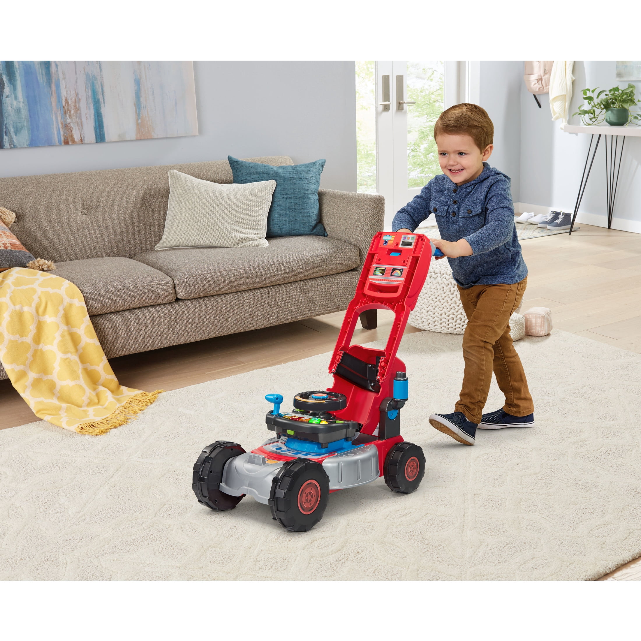 VTech Get Growing Tractor & Mower Ride-On Baby and Toddler Toys