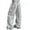 01_Grey, variant on HNMKIU Women's High Waisted Drawstring Casual Wide Leg Loose Straight Solid Color Sweatpants Women with Pocket 02_Black,L