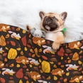thumbnail image 3 of Disketp Autumn Forest Small Animals Lazy Dog Blanket/Bed Cover for Dogs and Cats,Puppy Essentials-Large, 3 of 8