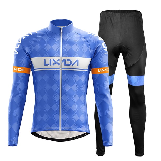 Maillot ciclismo Conjunto de ropa de ciclismo Chaqueta de jersey de bicicleta de manga larga a prueb Lixada Maillot ciclismo