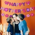 thumbnail image 5 of CY5O5ee Happy Mothers Day Banner Glitter Mother'S Birthday Hanging Banner Garland Outdoor Home Mothers Day Celebration Party Decoration Supplies, 5 of 6