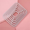 thumbnail image 3 of Plantillas de rectángulo de Troquel de Corte de Acero al Carbono Scrapbooking Tool para álbum de Fotos DIY Plantilla de Carpeta de Estampado Decorativo Unbranded 1217190063611, 3 of 7
