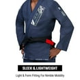 thumbnail image 3 of Hayabusa Ascend Lightweight Adult Jiu Jitsu BJJ Gi - Navy, A4, 3 of 6