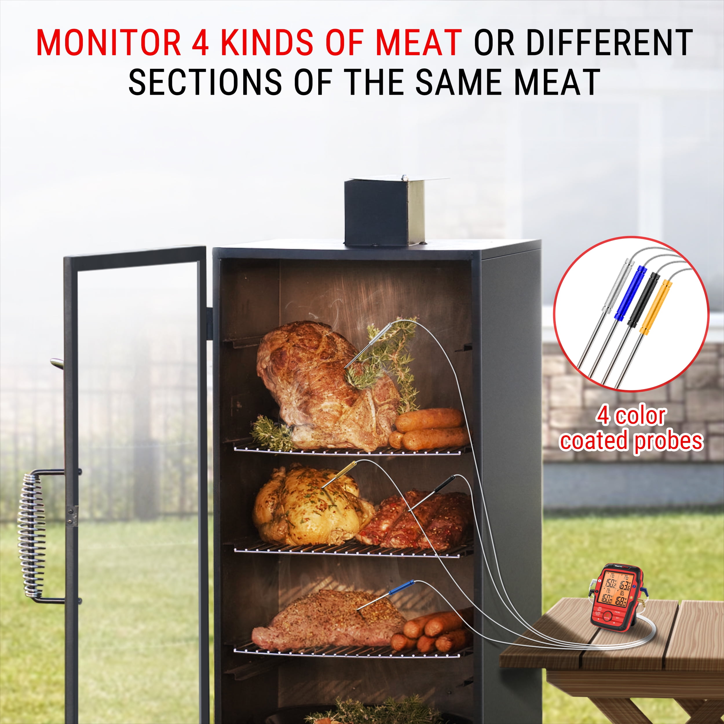 4 - Meat Thermometers for Cooking Meat