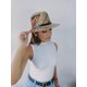 thumbnail image 5 of Sombrero Artesanal Ximxi para Dama de Mariposa Color Beige, 5 of 5
