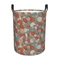 thumbnail image 1 of DouZhe Waterproof Collapsible Large Laundry Baskets, Abstract Colorful Lines Prints Circular Hamper with Handles, 1 of 7