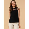 thumbnail image 2 of INSPIRE CHIC Blouse à Col à Manches Courtes pour Femmes Peter Pan, 2 of 6