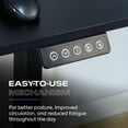 thumbnail image 4 of Hometrends Height-Adjustable Desk, 4 of 11