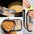 thumbnail image 5 of Yayeee Oven Mitts and Pot Holder Set of 2 Heat Resistant Kitchen Gloves Baking Hot Pad, Abstract Shapes, 5 of 5