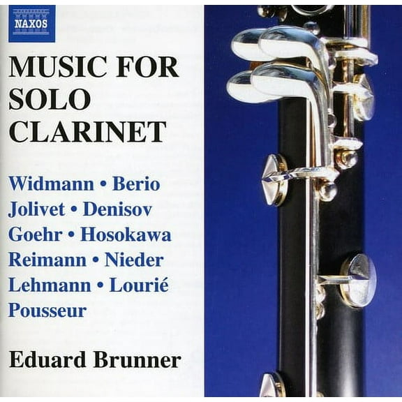 Eduard Brunner - Works for Solo Clarinet - Music & Performance - CD
