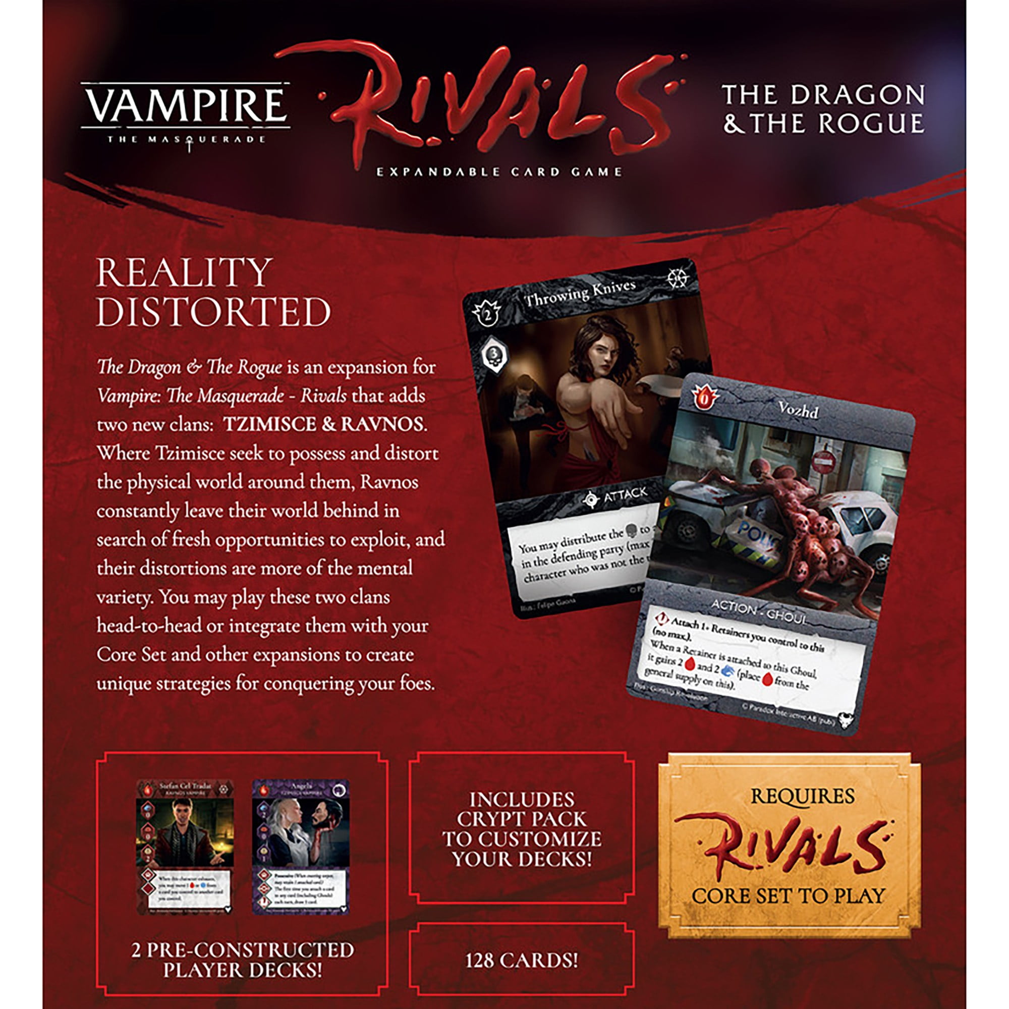 Announcing Vampire: The Masquerade Rivals Organized Play! — Vampire The  Masquerade - Rivals Expandable Card Game