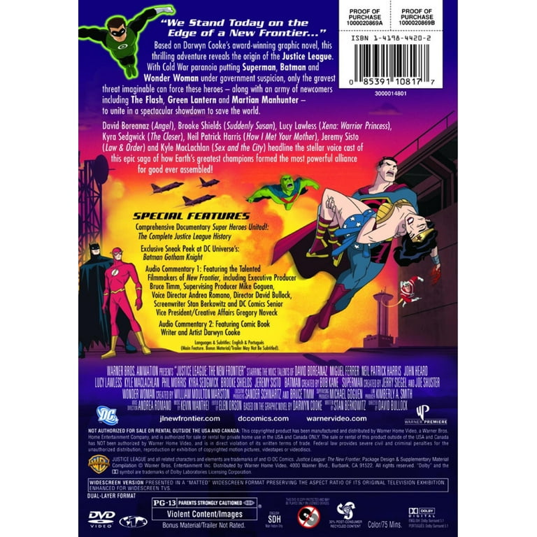 Justice League: The New Frontier [DVD]