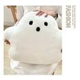 thumbnail image 3 of Muecwrye Ghost Pillow, Cute Halloween Pillows, Soft Ghost Throw Pillow Decorative, Spooky Pillows for Halloween Party Outdoor Home Cushion Decorations, 7 X 9 Inch, 3 of 8