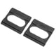 thumbnail image 2 of 4 neumáticos de rueda de 1,9 pulgadas con cubo de 10 agujeros, patrón de grava desigual para modelos de coche SCX10 1/10 RC, color plateado, 2 of 10