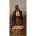 thumbnail image 3 of William Aiken Walker 9x14 Black Modern Framed Museum Art Print Titled - Man in Cotton Field, 3 of 5