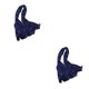 thumbnail image 3 of Minnieouse Bufanda de mujer con borla, bufandas gruesas puras de invierno, chal de Cachemira para mujer, abrigos para el hogar, viajes de Azul oscuro 200*70cm 2piezas, 3 of 6