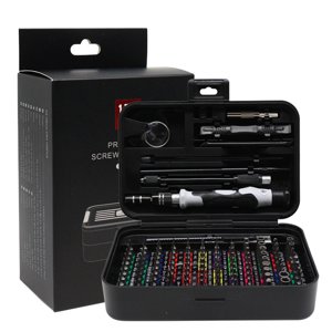 Screwdriver suits,Identification Tool Kit Set With Color-coded Identification Set 132-in-1 Tool Kit 108 Color-coded Identification Tool Wotao Set Precision Set 108 Manual Screw Driver