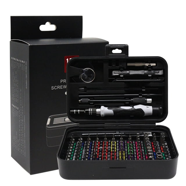 Screwdriver suits,Identification Tool Kit Set With Color-coded Identification Set 132-in-1 Tool Kit 108 Color-coded Identification Tool Wotao Set Precision Set 108 Manual Screw Driver