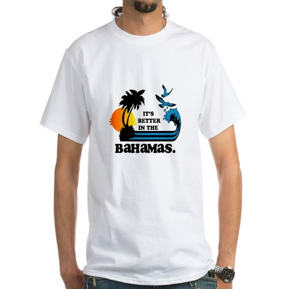 CafePress - It's Better In The Bahamas T-Shirt - Men's Classic T-Shirts
