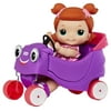 Lilly Tikes Lilly & Cozy Coupe Doll and Toy Car Play Vehicle, Purple - For Kids & Toddlers, Girls & Boys Ages 3 4 5+