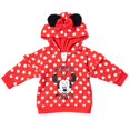 thumbnail image 4 of Set de disfraz de Minnie Mouse de Disney para recién nacidos de 0 a 3 meses, rojo, 4 of 7