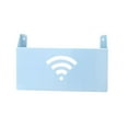 thumbnail image 1 of Router Storage Box Hollow Creative Wall Hanging WIFI Light Cat Plastic Storage Container Household Supplies, 1 of 9