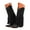 Black, variant on Women's Fringe Knee High Boots Western Cowboy Cowgirl Tassel Pull on Boot with Pointed Toe