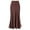Coffee, variant on Midi Skirt Maxi Skirt Women's Skirt Stretch Waist High Solid Satin Dress Price Crash, Skirts for Women Coffee L