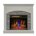 thumbnail image 6 of duraflame® Wall Mantel Electric Fireplace, Fairfax Oak, 6 of 11