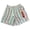 Peach, variant on Briggs New York Women's Linen Blend Shorts with Pockets , Blue Stripe, XS
