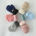 thumbnail image 6 of lnmuld Gloves for Winters Knitted Baby Mittens and Kids Gloves for Girls Boys Soft Warm Ski Size:L, 6 of 8