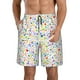thumbnail image 1 of Balery Education And Science Traje de Baño Estilo Hawaiano para Hombre, Shorts de Secado Rápido con Bolsillos-Small, 1 of 6