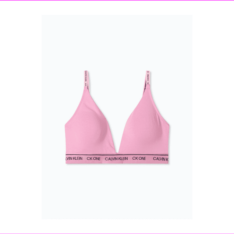 CK One Lightly Lined Triangle Bralette
