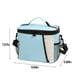 thumbnail image 3 of Lonchera para hombres y mujeres | Bolsa térmica superaislada para alimentos | Nevera portátil reutilizable | A prueba de fugas | Correa ajustable para el hombro | Azul marino | 9.84x7.87x6.88, 3 of 9