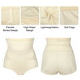 thumbnail image 3 of Unique Bargains 1 Pcs High Waist Women Slimming Body Shaping Tummy Control Shapewear Control Panties Underwear Beige L, 3 of 6